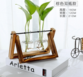 Wood and Glass Floating Shelf – Modern Home Decor Display
