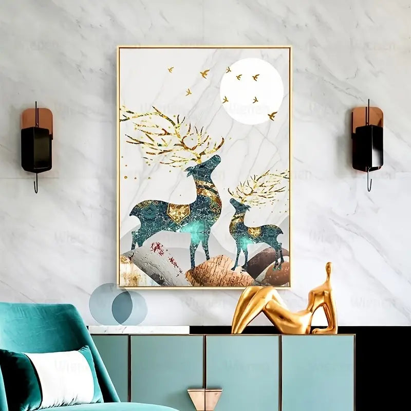 3pcs Nordic Abstract Landscape Wall Posters Set