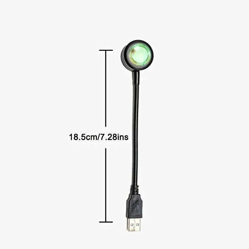 Lampada Solare a LED a 7 Colori a Efficienza Energetica