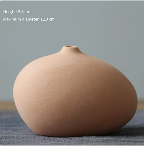 Minimalist Nordic Ceramic Vase – Elegant Home Decor