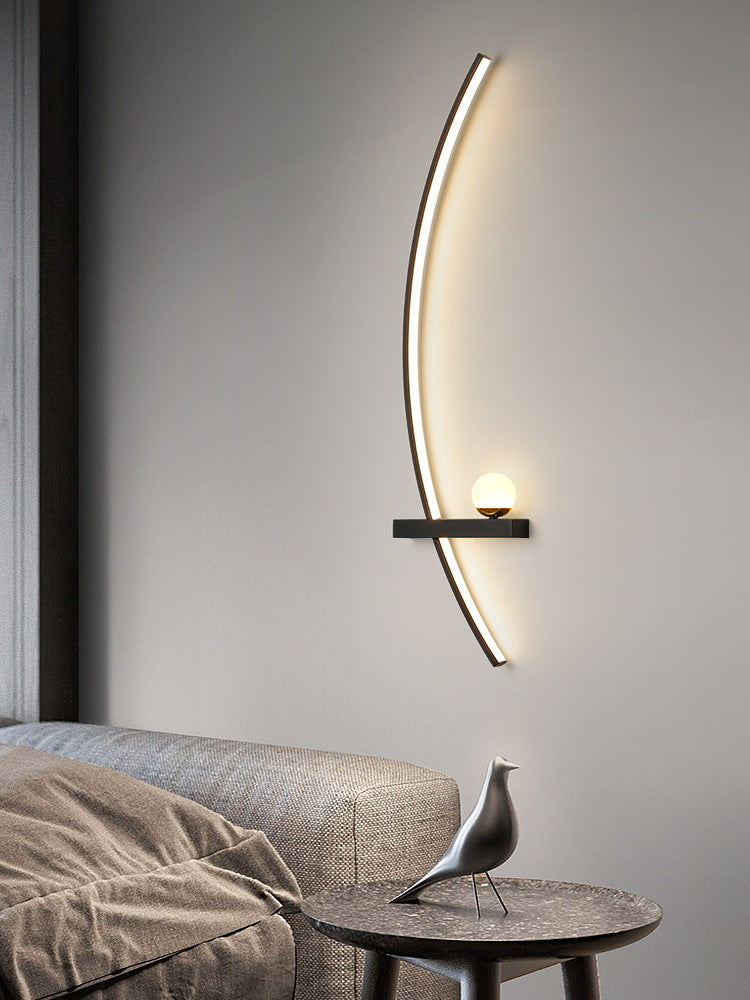Nordische Wandleuchte für Wohnzimmer & Esszimmer