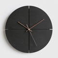 Modern Minimalist American Wall Clock for Home Decor