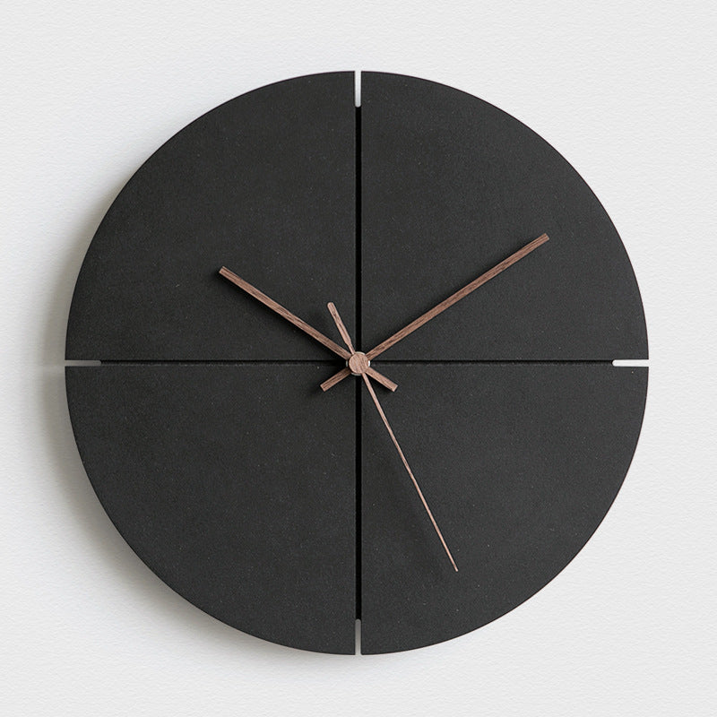 Modern Minimalist American Wall Clock for Home Decor