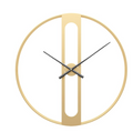Orologio da parete rotondo moderno minimalista in metallo per soggiorno