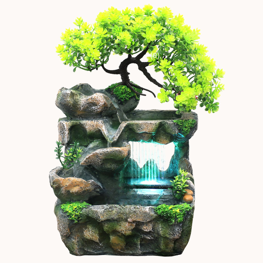 Cross-Border E-Commerce Miniature Fountain Decor