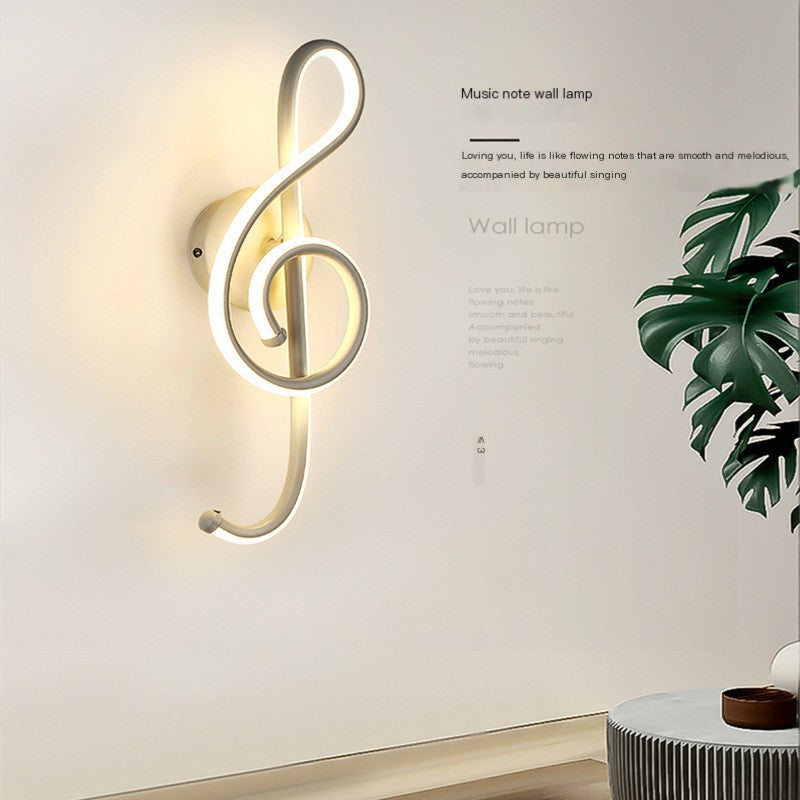 Nordic Minimalist LED Wall Light – Modern Bedroom Lamp