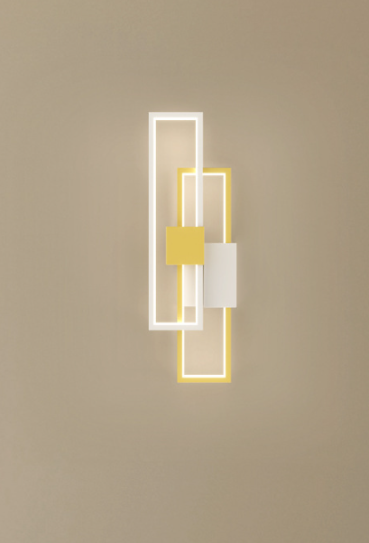 Modern Minimalist Aluminum Wall Lamp – Dimmable Indoor LED Sconce 220V