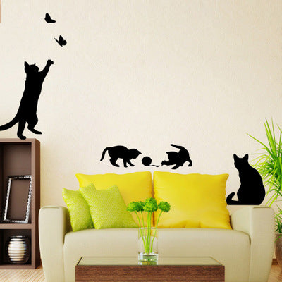 Cat Wall Stickers for Home Decor