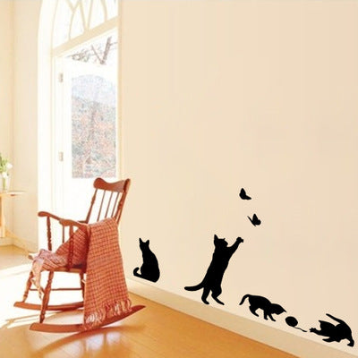 Cat Wall Stickers for Home Decor