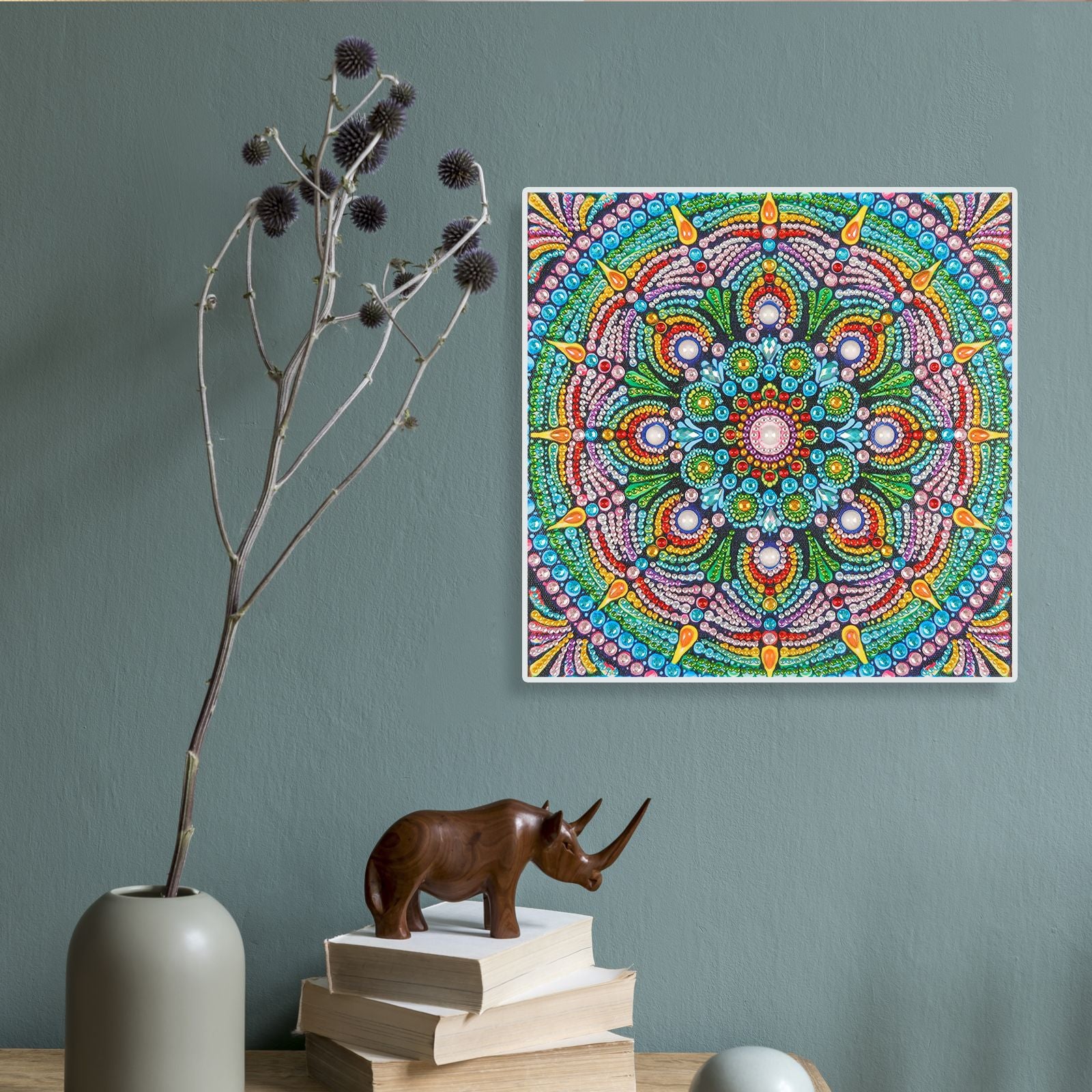 5D Mandala Diamond Painting Kit – DIY Wall Art for Home Decor