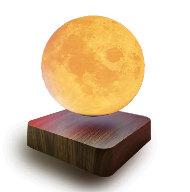 Magnetic Levitation Saturn Glow Lamp – Floating LED Night Light for Desk & Home Decor