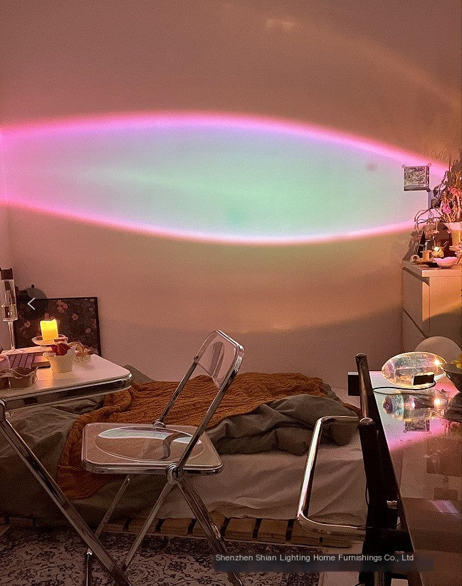 Beautiful Angel Eye Crystal Projection Lamp Decor