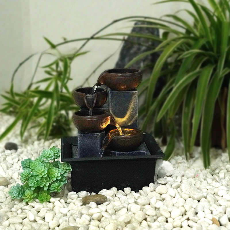 Fontana da Tavolo per Arredamento Casa Ufficio Feng Shui