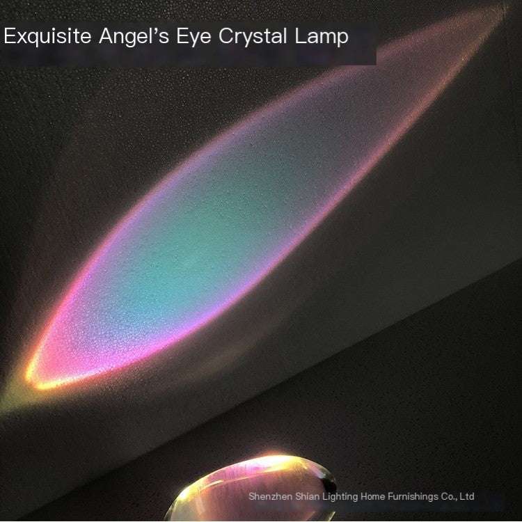 Bella Lampada di Proiezione a Cristallo Angel Eye Decorativa