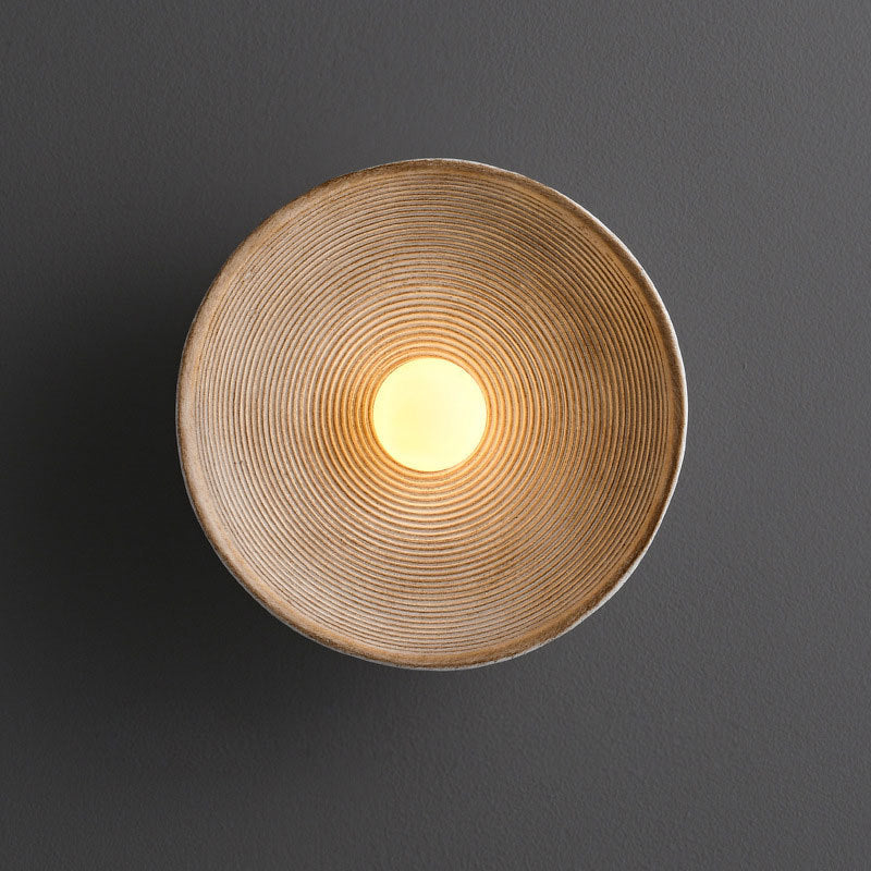 Vintage Japanese LED Wall Lamp – Retro Asian-Style Sconce for Bedroom & Living Room