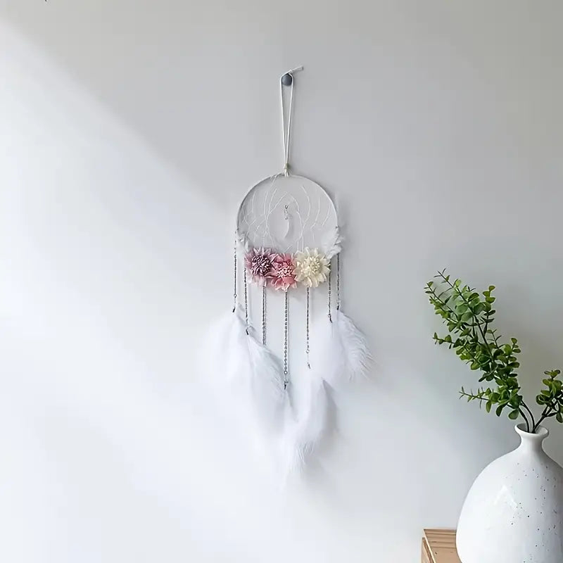 Attrape-rêves décoratif avec plumes pour la maison