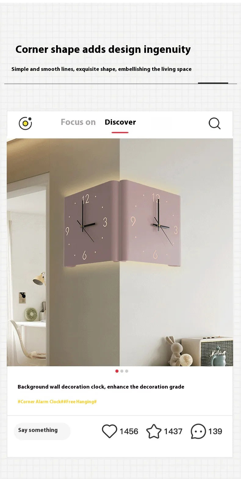 Wanduhr für das Wohnzimmer