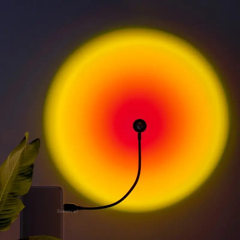 Lampada Solare a LED a 7 Colori a Efficienza Energetica