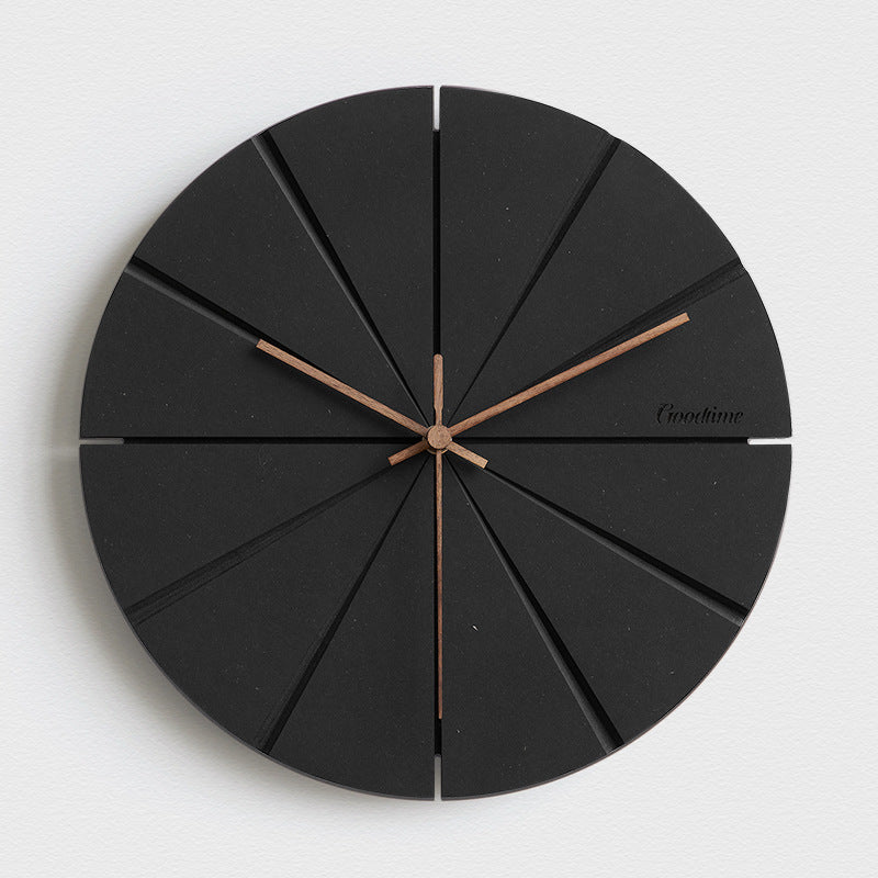 Modern Minimalist American Wall Clock for Home Decor