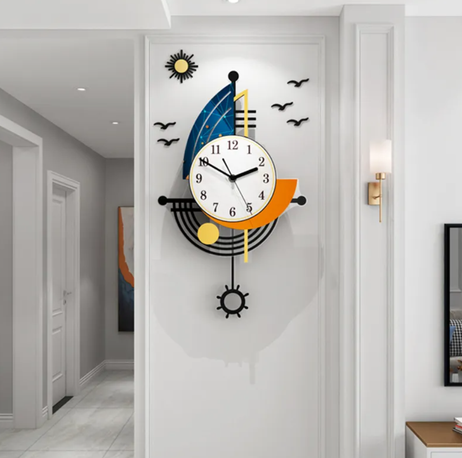 Luxury Wall Clock – Premium Living Room Decor
