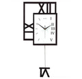 Creative Silent Quartz Wall Clock - Nordic Style Square