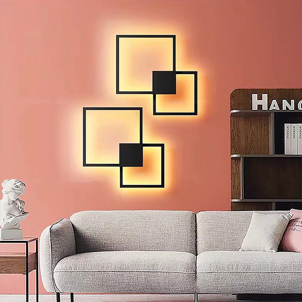 Modern Acrylic LED Wall Light – Decorative Indoor Sconce for Bedroom & Living Room