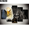 Eagle Bike DIY Wall Art