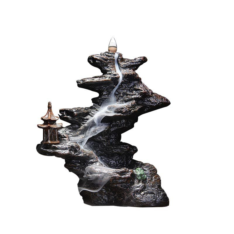 Mountain Stream Incense Burner – Creative Zen Home Decor