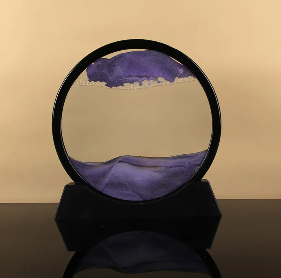 Wüstenquarzsanduhr Bewegungs-Kunst Dekoration  