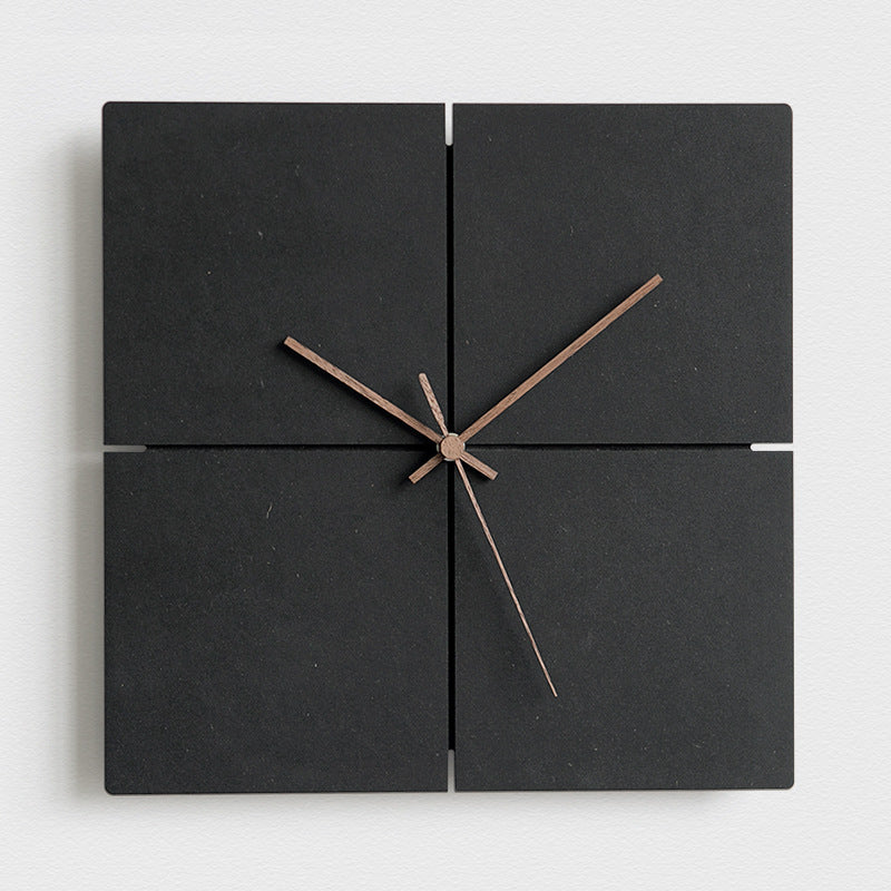 Modern Minimalist American Wall Clock for Home Decor