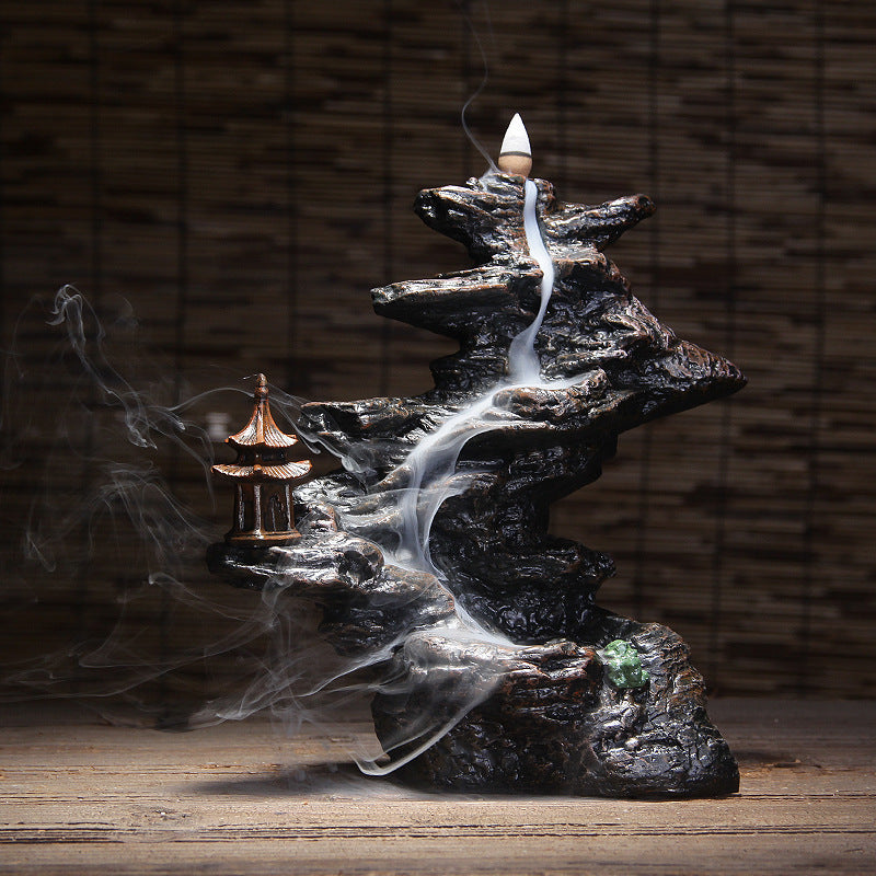 Mountain Stream Incense Burner – Creative Zen Home Decor