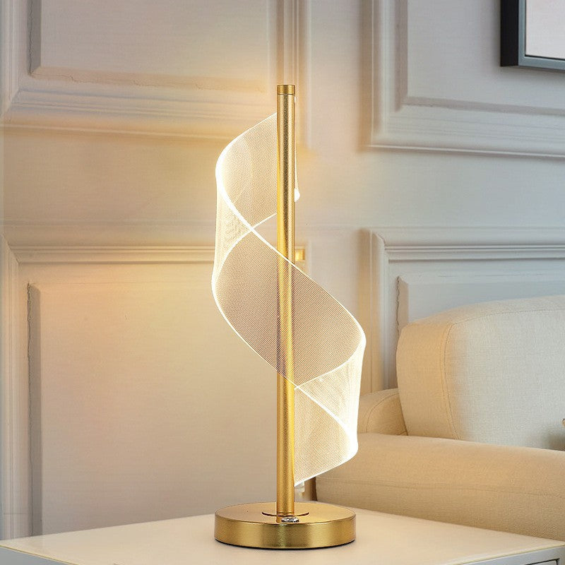 Modern Minimalist Acrylic LED Table Lamp – Elegant Desk Light for Home & Office