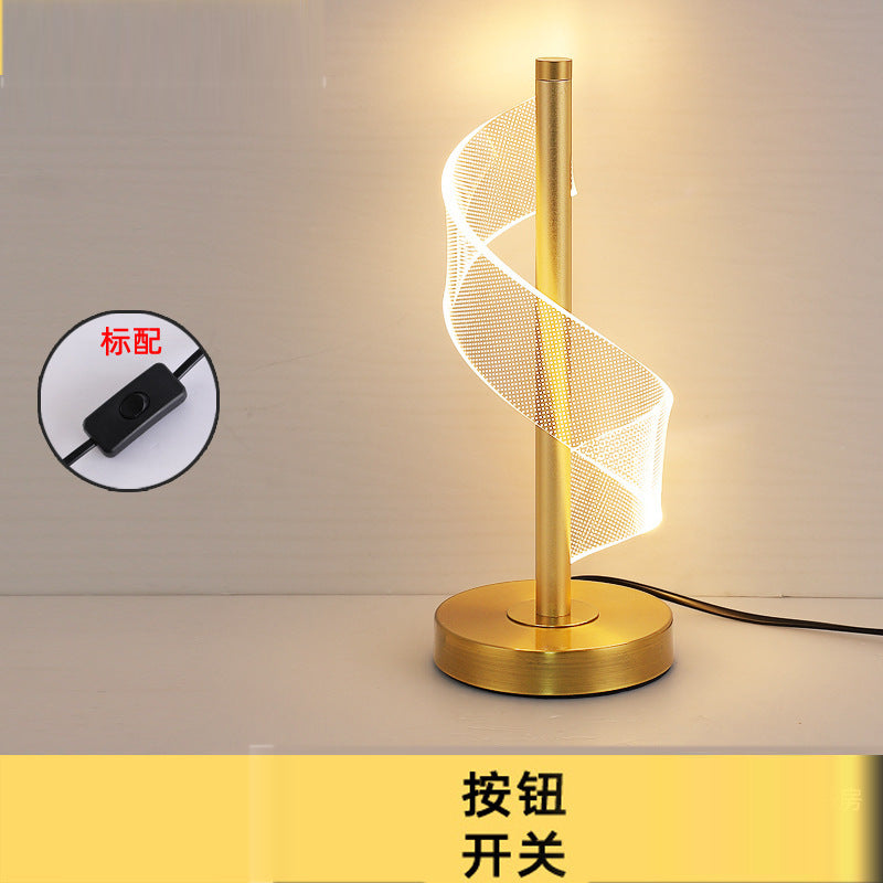 Modern Minimalist Acrylic LED Table Lamp – Elegant Desk Light for Home & Office