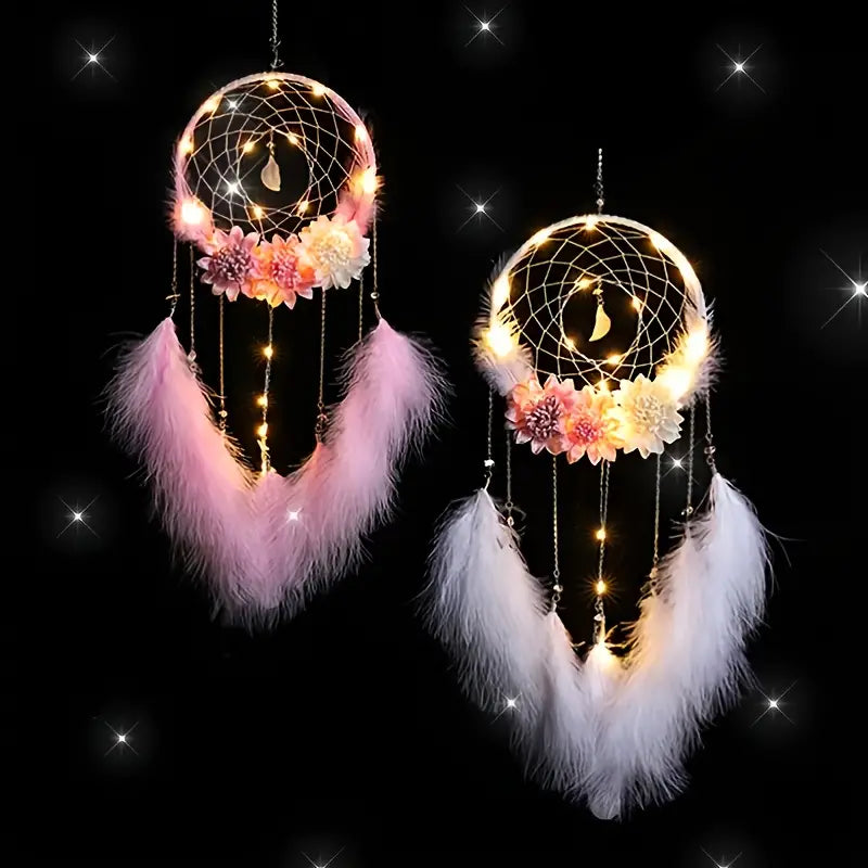 Attrape-rêves décoratif avec plumes pour la maison
