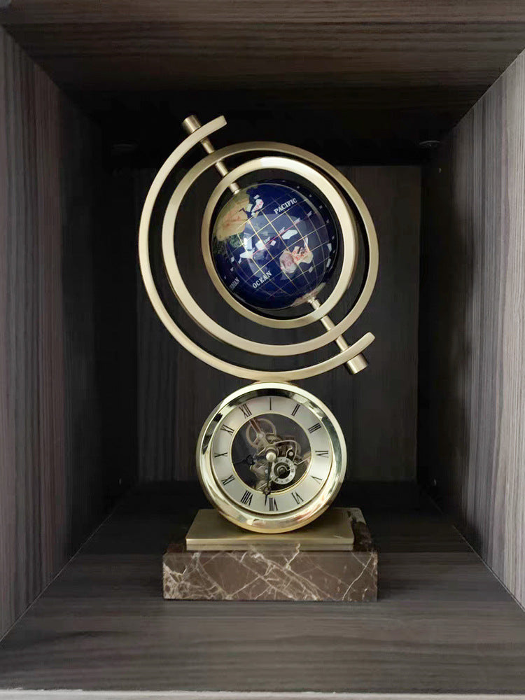 Creative European Style Marble Globe Decor for Home
