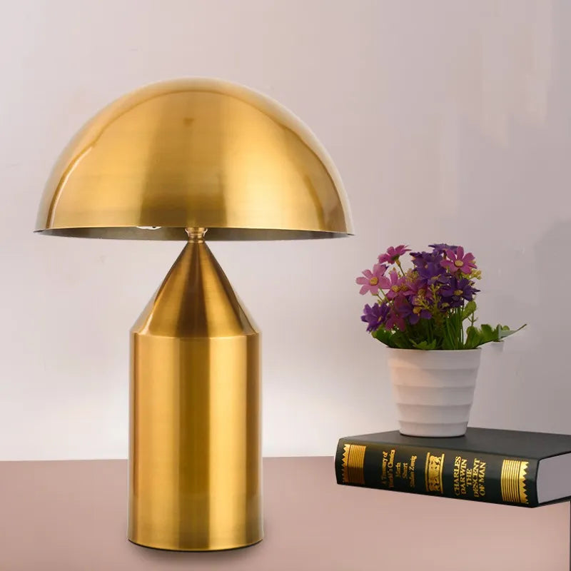 Post-Modern Mushroom Desk Lamp – Unique LED Table Light for Bedroom & Office Decor