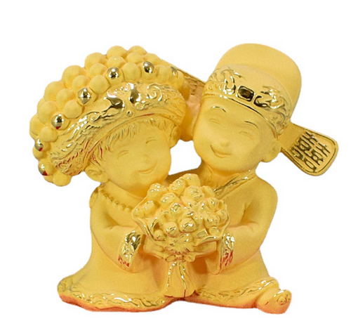 Gold 999 Purity Decorative Figurine