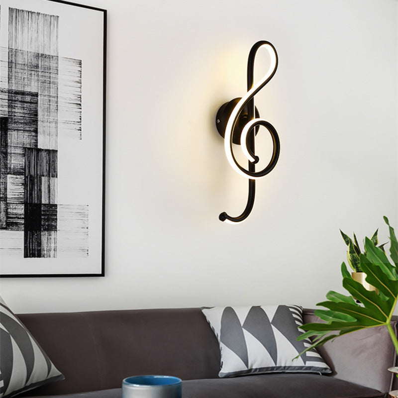 Nordic Minimalist LED Wall Light – Modern Bedroom Lamp