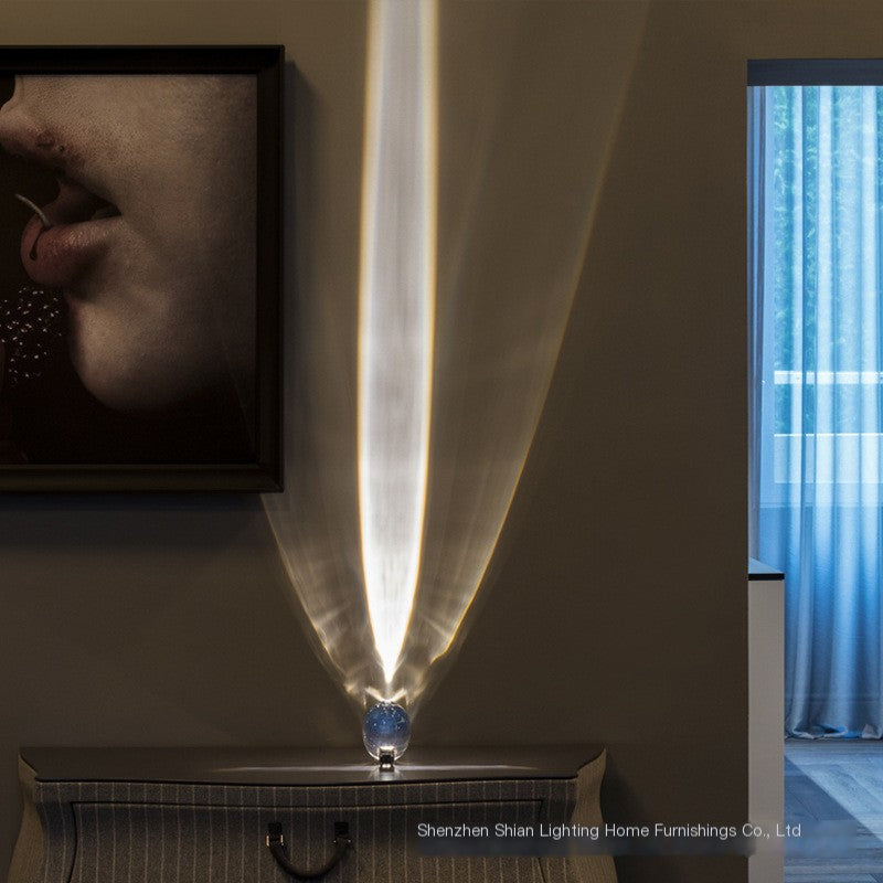 Bella Lampada di Proiezione a Cristallo Angel Eye Decorativa