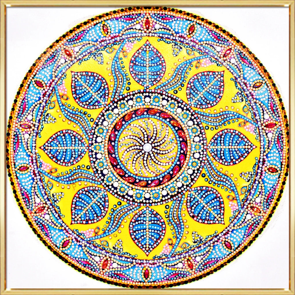 5D Mandala Diamond Painting Kit – DIY Wall Art for Home Decor