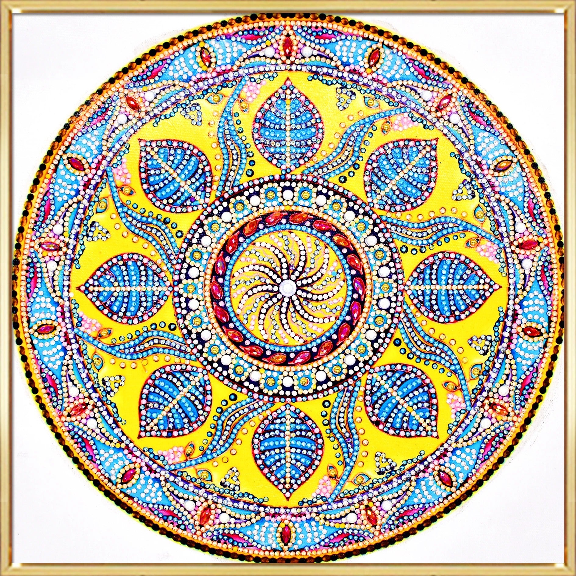5D Mandala Diamond Painting Kit – DIY Wall Art for Home Decor