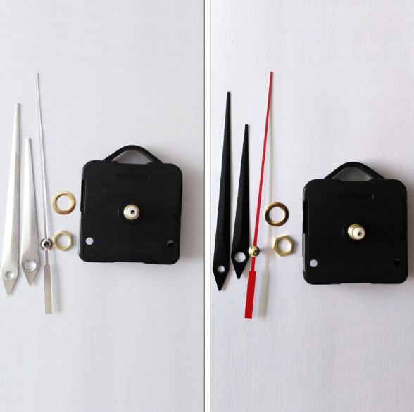 DIY Acrylic Mirror Wall Clock – Heart Design