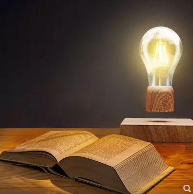 Lampada a LED a conduzione wireless galleggiante – Luce da tavolo levitante per l'arredamento moderno della casa