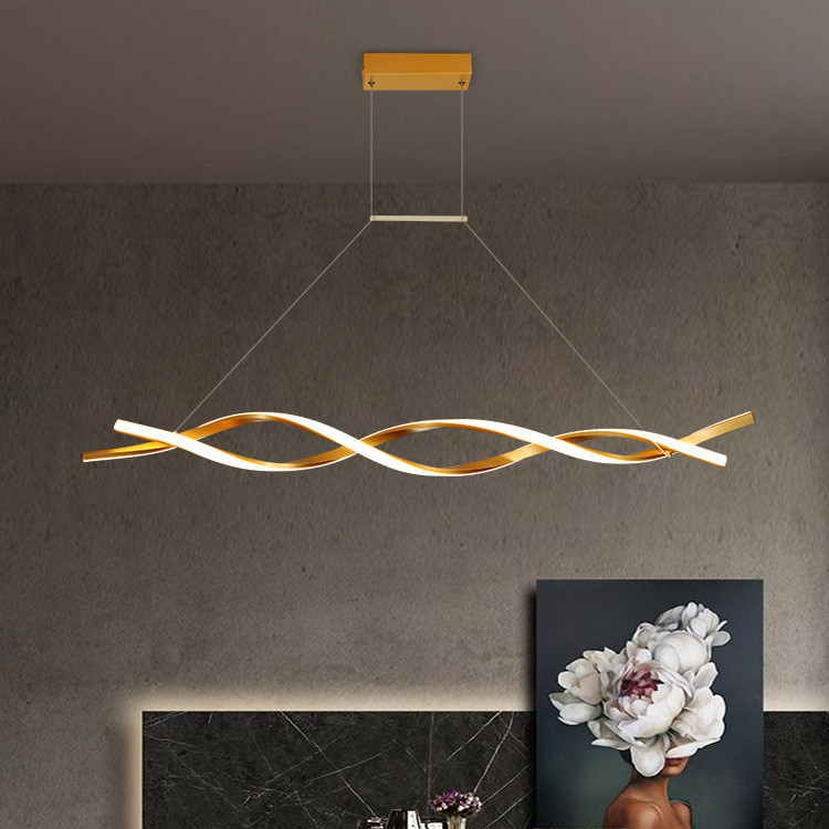 Minimalist Luxury Bar Chandelier – Modern LED Pendant Light for Bar, Kitchen & Dining Room