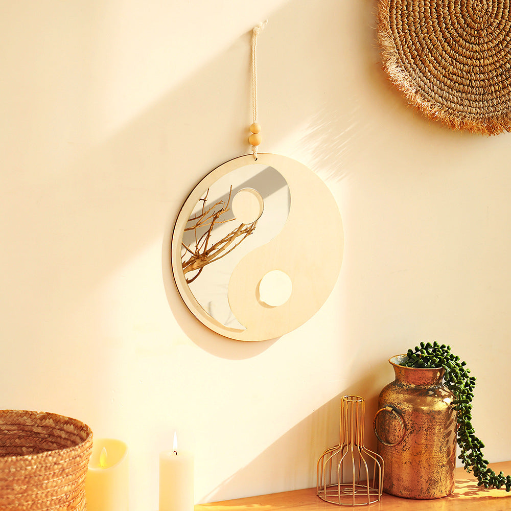Taiji Bagua Reflective Wall Art