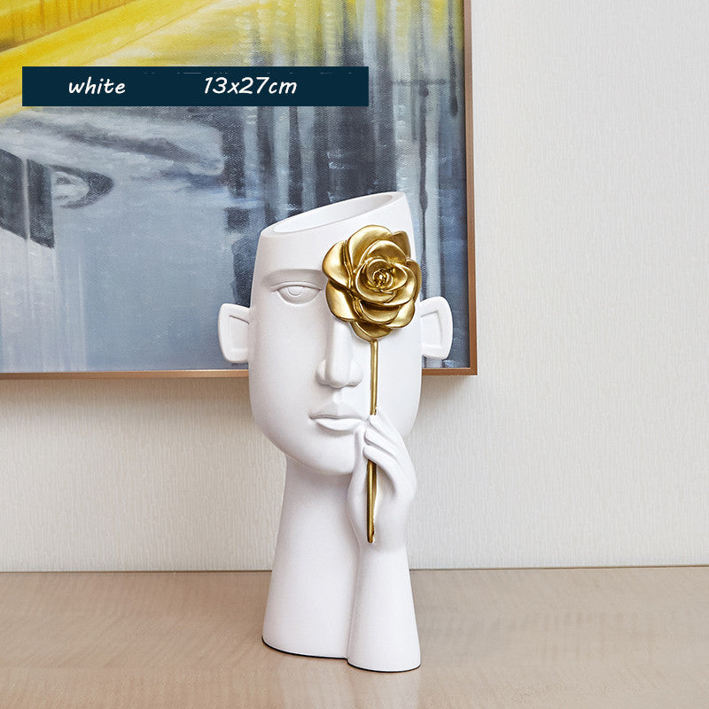 Creative Modern Vase – Sculptural Living Room Decor