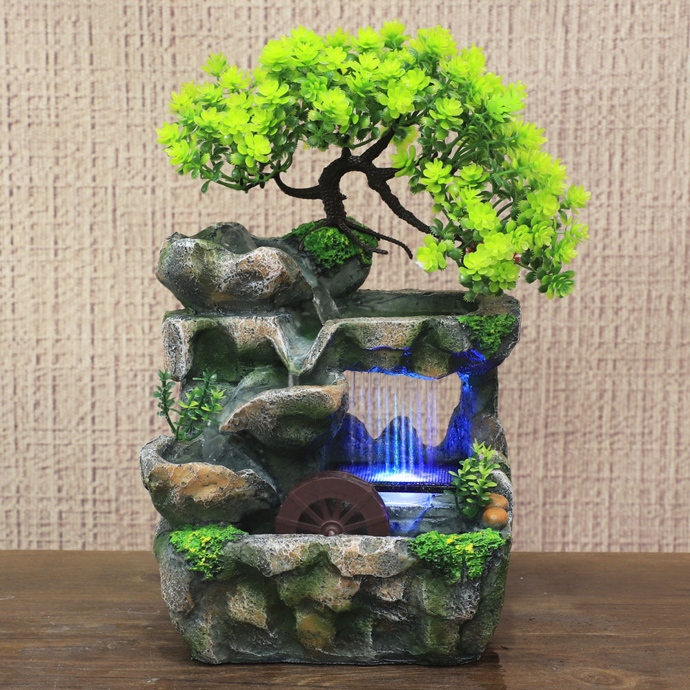 Cross-Border E-Commerce Miniature Fountain Decor