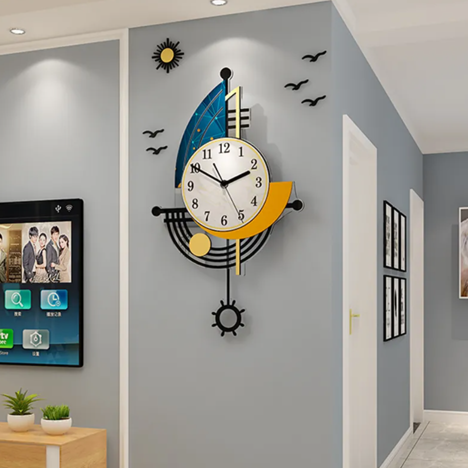 Luxury Wall Clock – Premium Living Room Decor