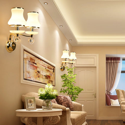 Lampe murale LED créative pour usage intérieur et éclairage de miroir