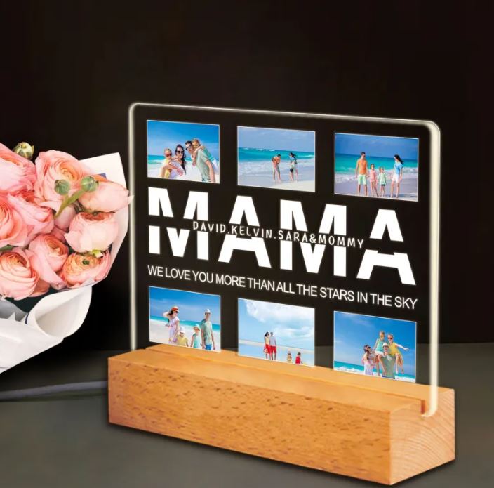 Luce Notturna Creativa per Anniversario Domestico